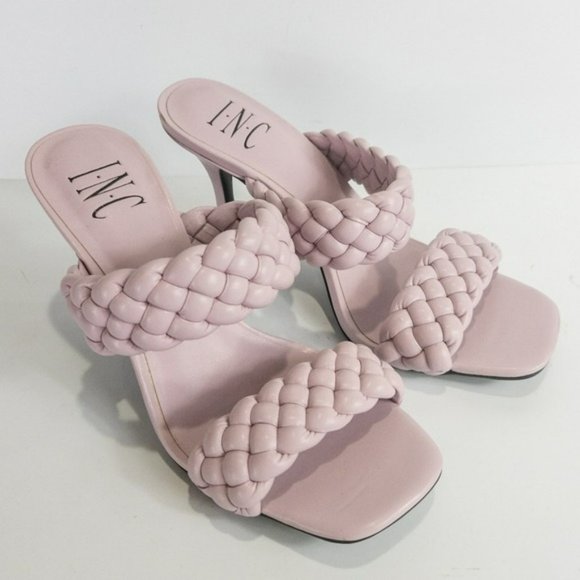 INC International Concepts Lyra Braided Sandals Lavender -6.5 - Picture 2 of 3